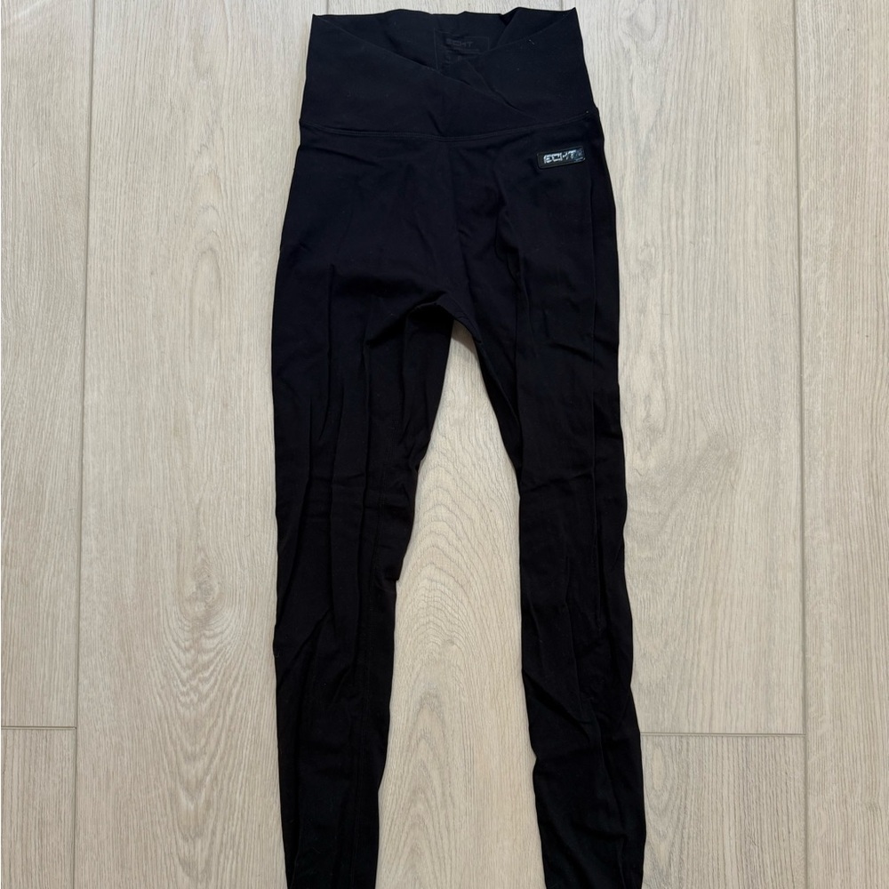 ECHT Scrunch bottomBlack Leggings